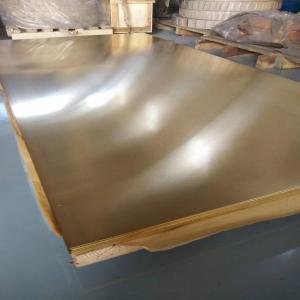 Quality H62 Copper Sheet Metal CuZn38 C27400 Brass Blanking Plate for sale