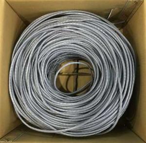 Quality 155M Bandwidth 24 AWG Cat5e Ethernet Cable Cat.5E F-UTP Copper Lan Ethernet Cable for sale