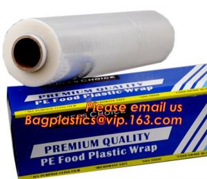 Quality Plastic PVC Stretch Cling Film for Food Wrap, Good price pvc heat resistant static cling film for food wrap, bagease pac for sale