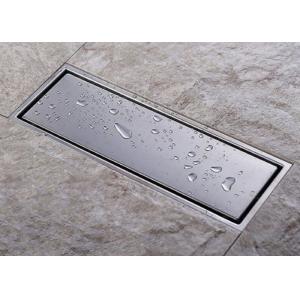 Anti Clogging Rectangular Floor Drain Grate Fast Drainage No Mechanical