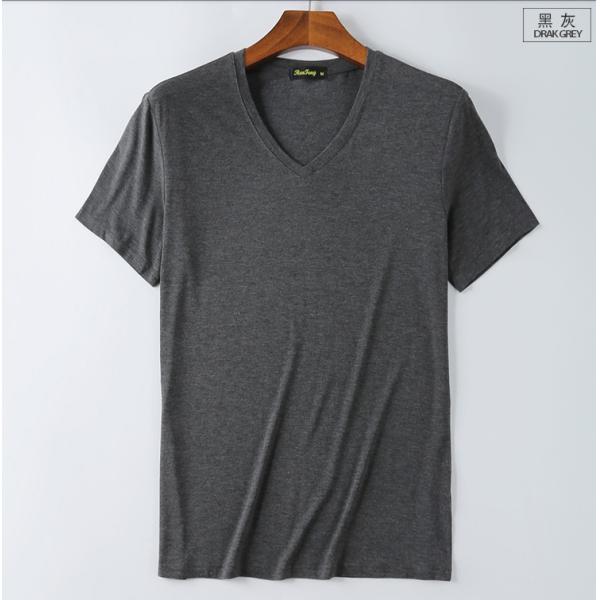 Sports Style Organic Bamboo T Shirt For Male OEM Service Multi Color