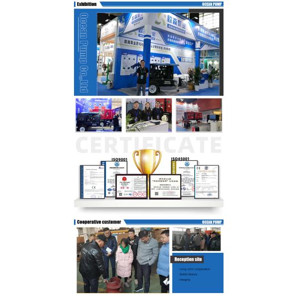 Electric Water High Pressure Stainless Steel Red Standard Exporting Plywood Case 100% Copper Wire Diesel Engine Driven Fire Pump