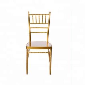 Quality Antique Plastic Wedding Chairs Golden / Blue / Coffee / Dark Brown Optional for sale