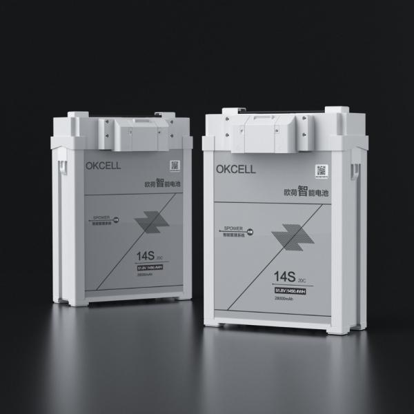 HX14S-28AH 8.6Kg 28000mah Agriculture UAV Drone Battery 51.8V Charge Voltage