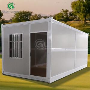 Quality Frame Galvanized Steel Foldable Prefab Shipping Container Homes Save Shipping Costs Supplier for sale