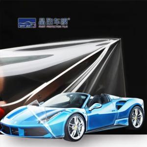 China 6.5mil Clear Vinyl TPH Paint Protection Film For Cars Waterproof on sale