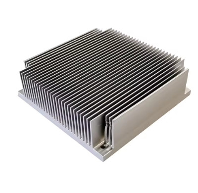 Anodized Round Extruded Aluminum Heatsink Square Quantum Board Heat Sink