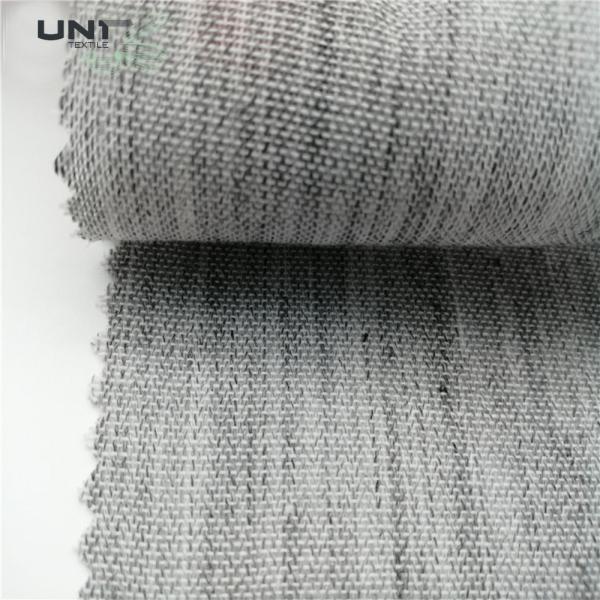 Natural Color Smooth Lightweight Horse Hair Canvas Interlining For Men Suit Fabric