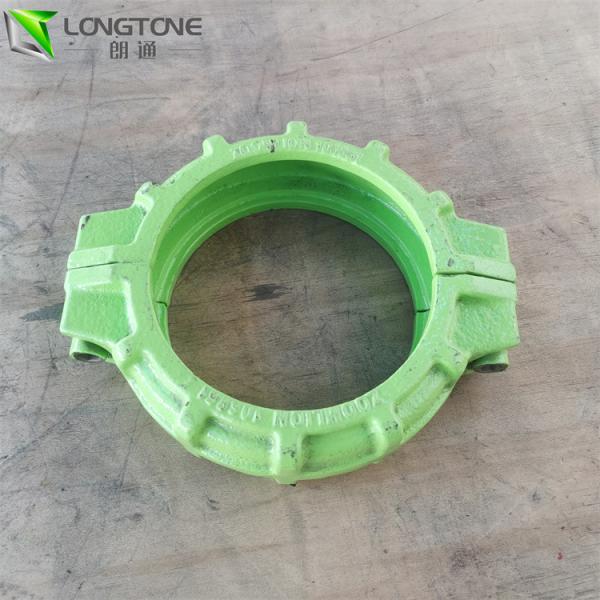 Forged 5 Inch Concrete Pump Clamp Durable Pipe Coupling Joint