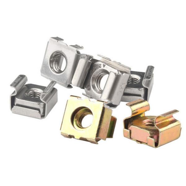 M3 - M12 Stainless Steel Cage Nuts Square Metal Clip Nut Galvanized Zinc Plated