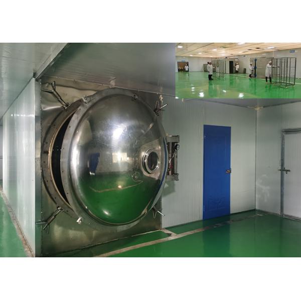 Food Vacuum Industrial Freeze Drying Equipment Fruits Vegetables Meat