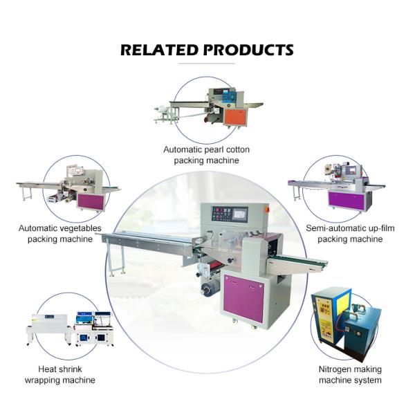 Electric Driven Automatic Sausage Packing Machine for Horizontal Pillow Packaging