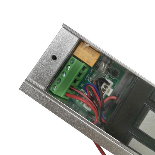 Access Control 280kgs 600lbs Electromagnetic Frameless Glass Door Locks