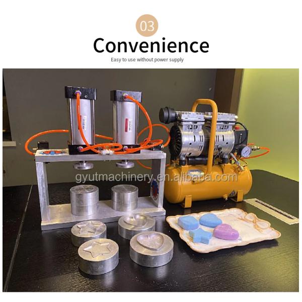 55KG Weight Bath Fizzes Making Hydraulic Bubble Bath Shower Bombs Machine for Europe