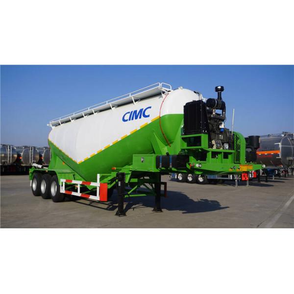 3 Axle 40ton Dry Bulk Cement Powder Tanker Trailer for Sale in Kenya