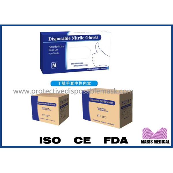Disposable Safety PVC Medical Powder-Free Nitrile Gloves Medical Examination