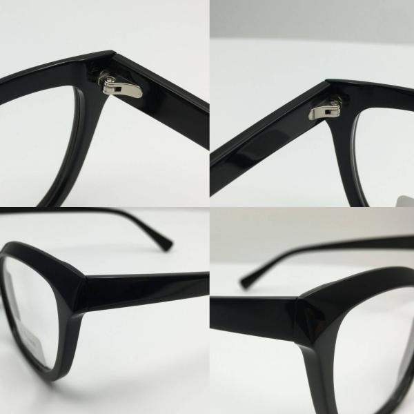 Clear pink acetate optical frame nice shape for Women popular 2018