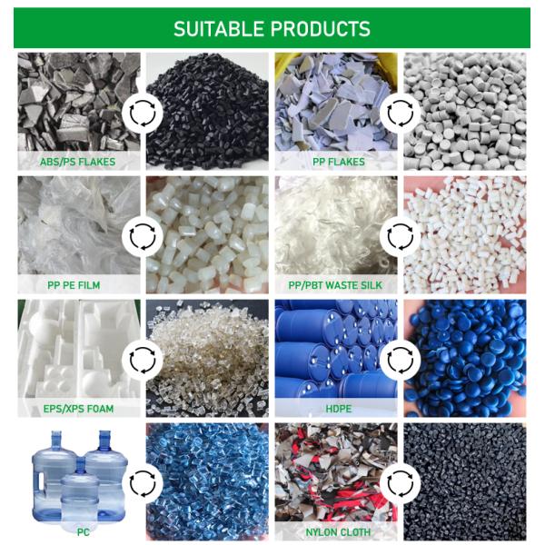 Machine Recyclage Plastique Plastic Recycling Pelletizing Machine PP PE ABS Granulating Line/plastic Granule Material Machine365