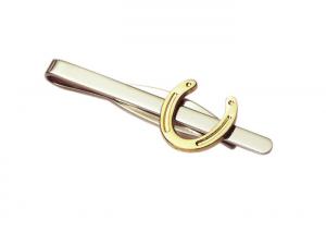 China Copper Or Zinc Alloy Or Pewter Personalized Tie Bar Tie Bar Placement With Gold Plating on sale