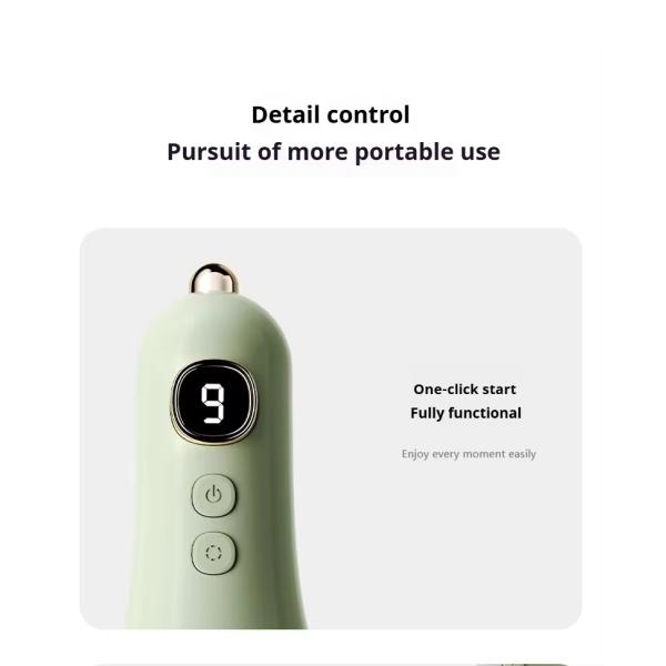 Portable ABS Electric Meridian Body Brush Multi Functional Vibration Therapy Massager