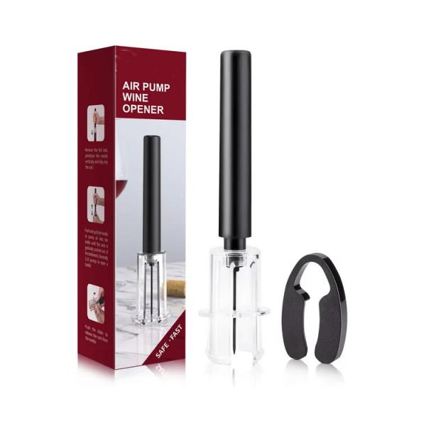Air Pressure Needle Wine Cork Remover Air Pump Wine Bottle Opener