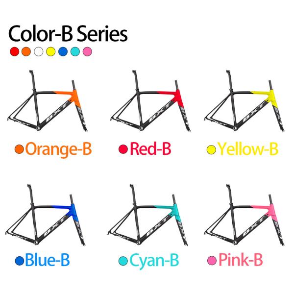 700C Rim Brake Bike Frame Full Carbon Fiber Racing Road Bike Frameset Max 23C Tire