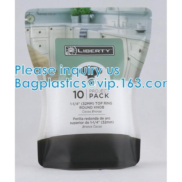 doypack Matte Mylar Packaging Bag Black Plastic Aluminum Foil Smell Proof Mylar Coffee Zipper Lock Bags