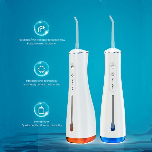IPX7 Waterproof Portable Oral Irrigator Teeth Whitening Dental Water Flosser For Home