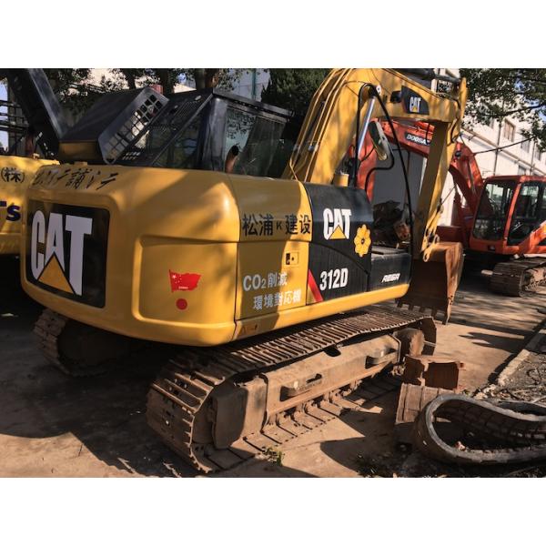 Cat 312d Crawler Type Second Hand Excavators For Construction Works