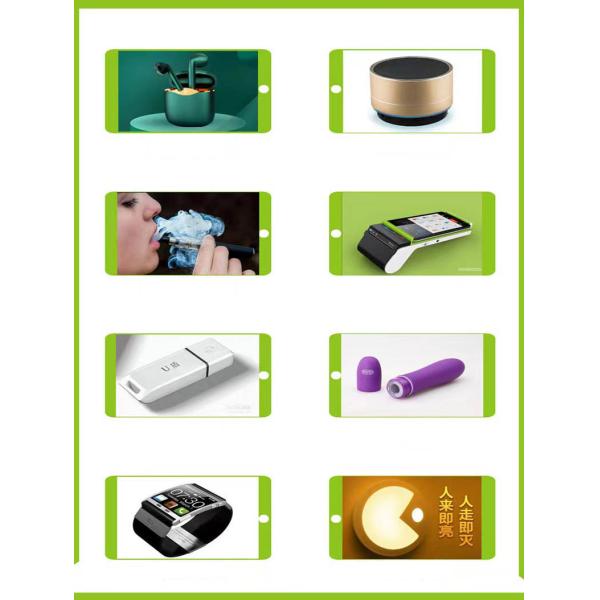 18250 630mAh 3.7V Rechargeable Li Ion Polymer Battery with 5A Pluse discharge Current