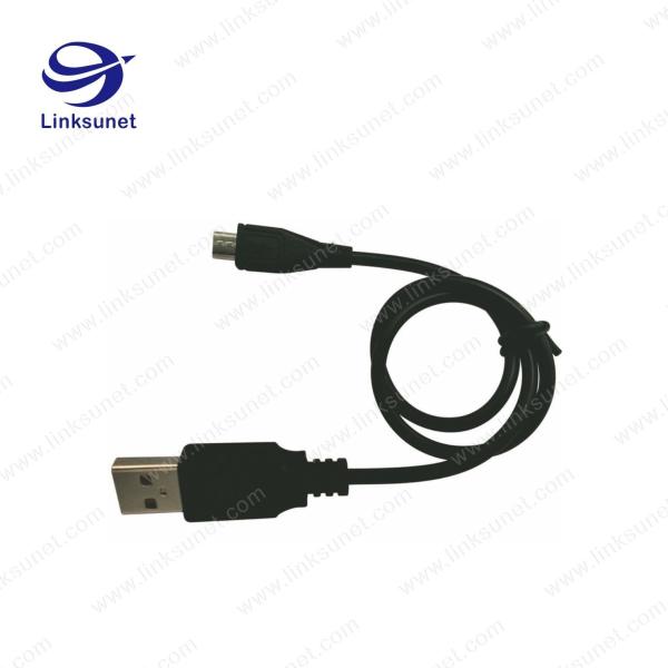 USB - A - M color cable UL94 - V0 and ul2725 tinned copper wire harness for computer