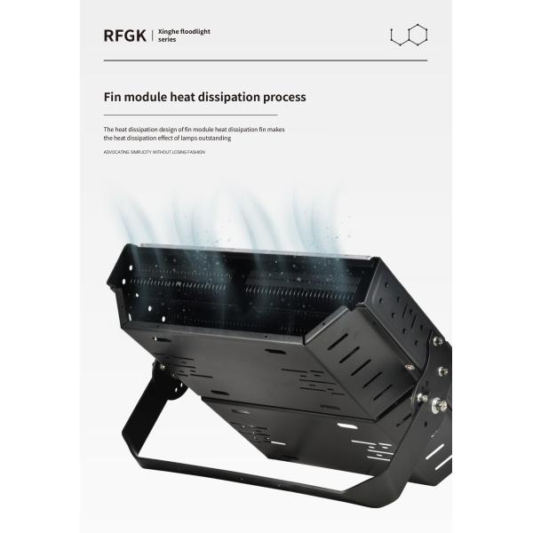 2700-6500K 400W Led Baseball Field Lights Led Sports Lighting Fixtures