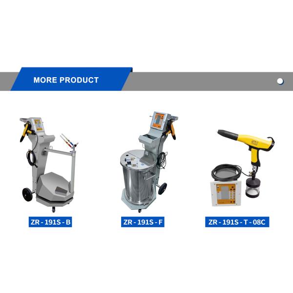 COLO Cheap Manual Electrostatic Powder Coating Machine For Metal Product Steel Substrates Consistent Paint Finish