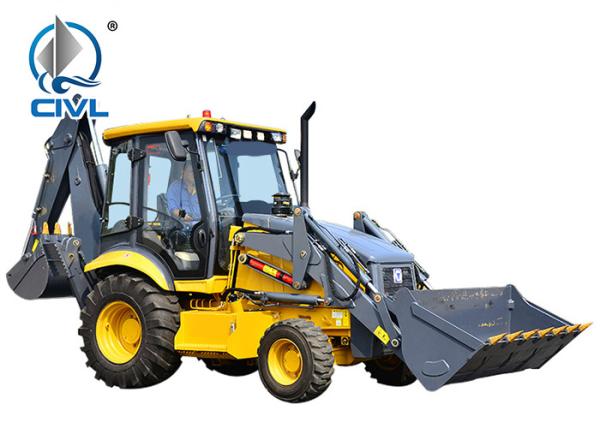 Buy New Backhoe Mini Wheel Loader / Reliability Compact Front End Loader at wholesale prices