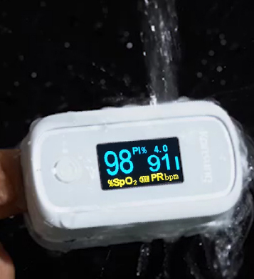 0.96" TFT Screen Visual Alarm Pediatric SPO2 Digital Pulse Oximeter Fingertip With Sound