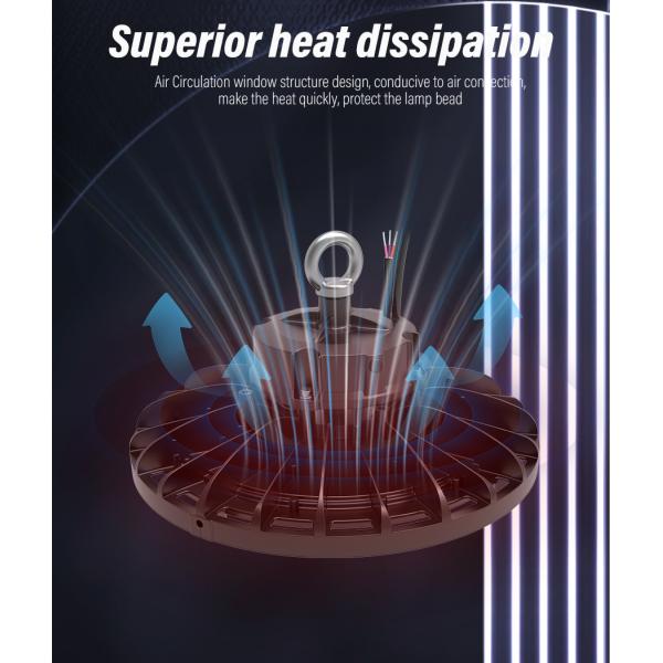 High Bay Horticulture UFO LED Grow Light Uv Led Grow Light Customized