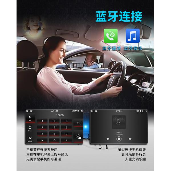 Creatall New 9-Inch for Volkswagen Car Head Unit for Bluetooth MP5 Player Android System GPS Navigation CarPlay Integrated