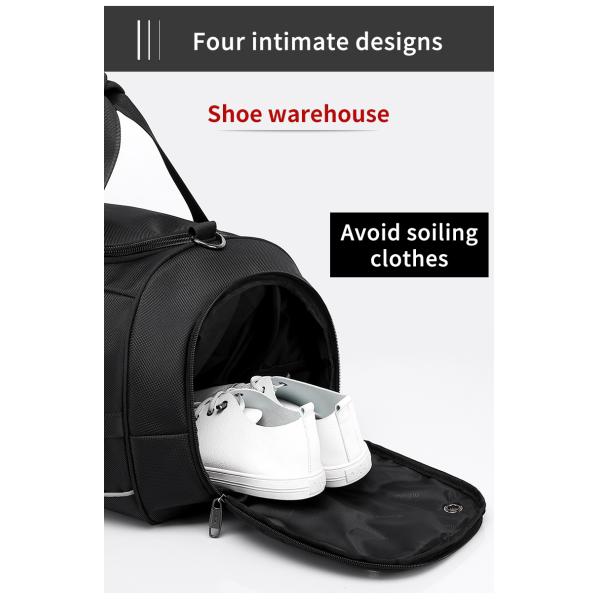 Large Capacity Folding Travel Duffle Bag Dirt Resistant Multi Functional