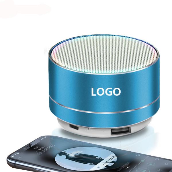 Metal Promotional Mini Wireless Bluetooth Speaker Logo Customized