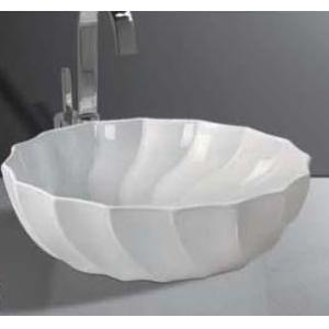 Elegant design bathroom pedestal basin