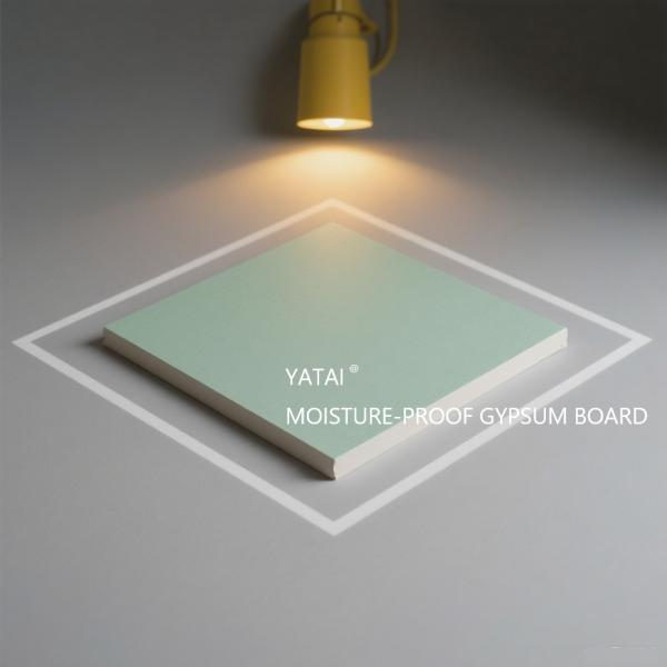 Class A Fire Rating Moisture Proof Gypsum Board Smooth with Screw Fixing Installation