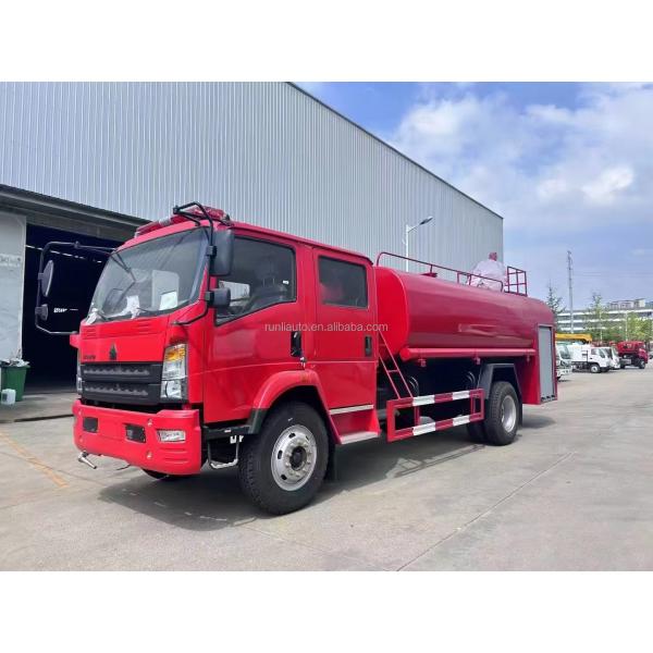 Factory Customized HOWO Fire Truck Fire Rescue Fighting Water Fire Truck