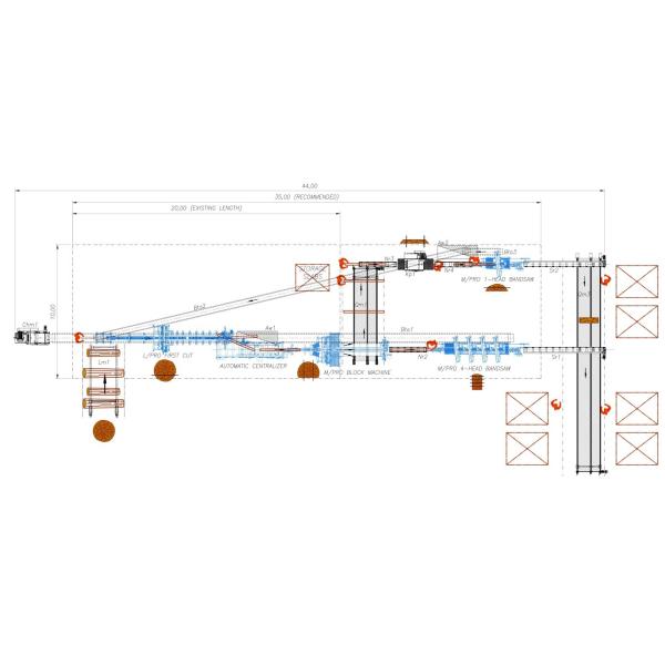 Full Automatic Sawn Timber Sawmill Line Vertical Wood Sawmill Production Line Wood Cutting Machine