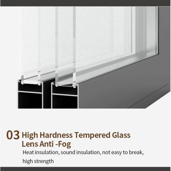 Grandsea Hot Sale Aluminum Sectional Design Glass Folding Doors for Houses