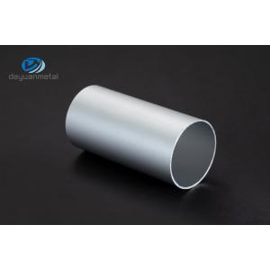 Anodised Aluminum Pipe Tube , Extruded T5 6063 Aluminum Round Tube