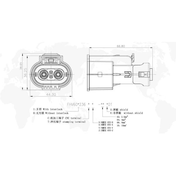 ODM High Current Battery Connectors