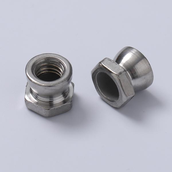Customized A2 SS304 Anti Theft Twist Off Security Hex Breakaway Nuts M6 M8 Hex Tamper Proof Shear Nut