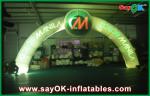 Halloween Archway Inflatable 5*3m Huge Inflatable Arches Led Light Colourful