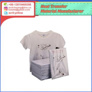 China A4 printing A+B Laser self weeding for light colored fabric all color laser printer heat transfer paper on sale