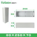 ABS Plastic Electrical Connection Box Project IP67 Junction Enclosure Waterproof